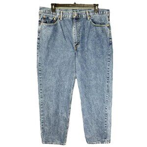 Levis 550 Jeans Mens 40x32 Blue Relaxed Slight Taper 100% Cotton Medium Wash
